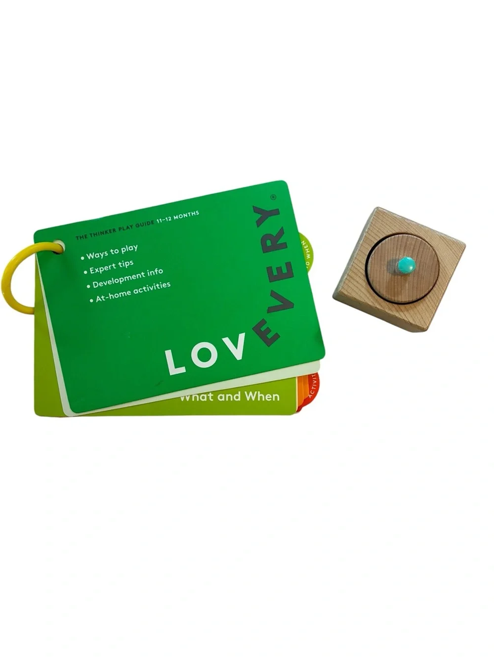 Lovevery | Pincer Puzzle & Play Guide 11-12 Months The Thinker